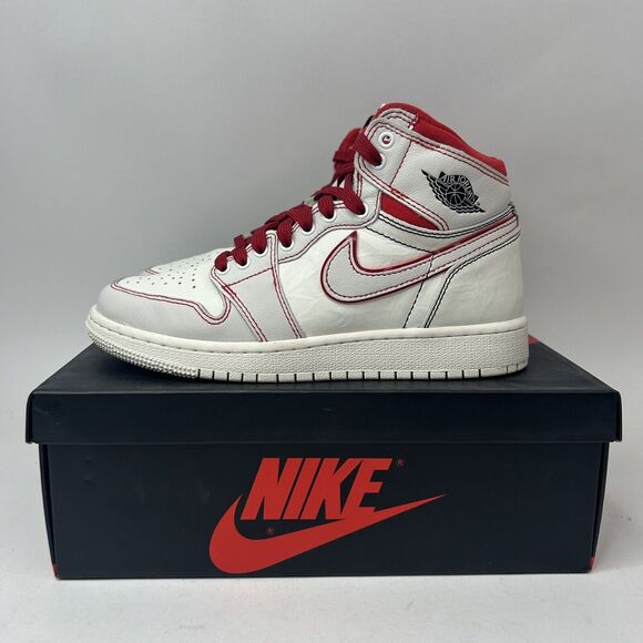 Nike Air Jordan 1 High OG Retro “Phantom/Gym Red” 2023 - Picture 4 of 7